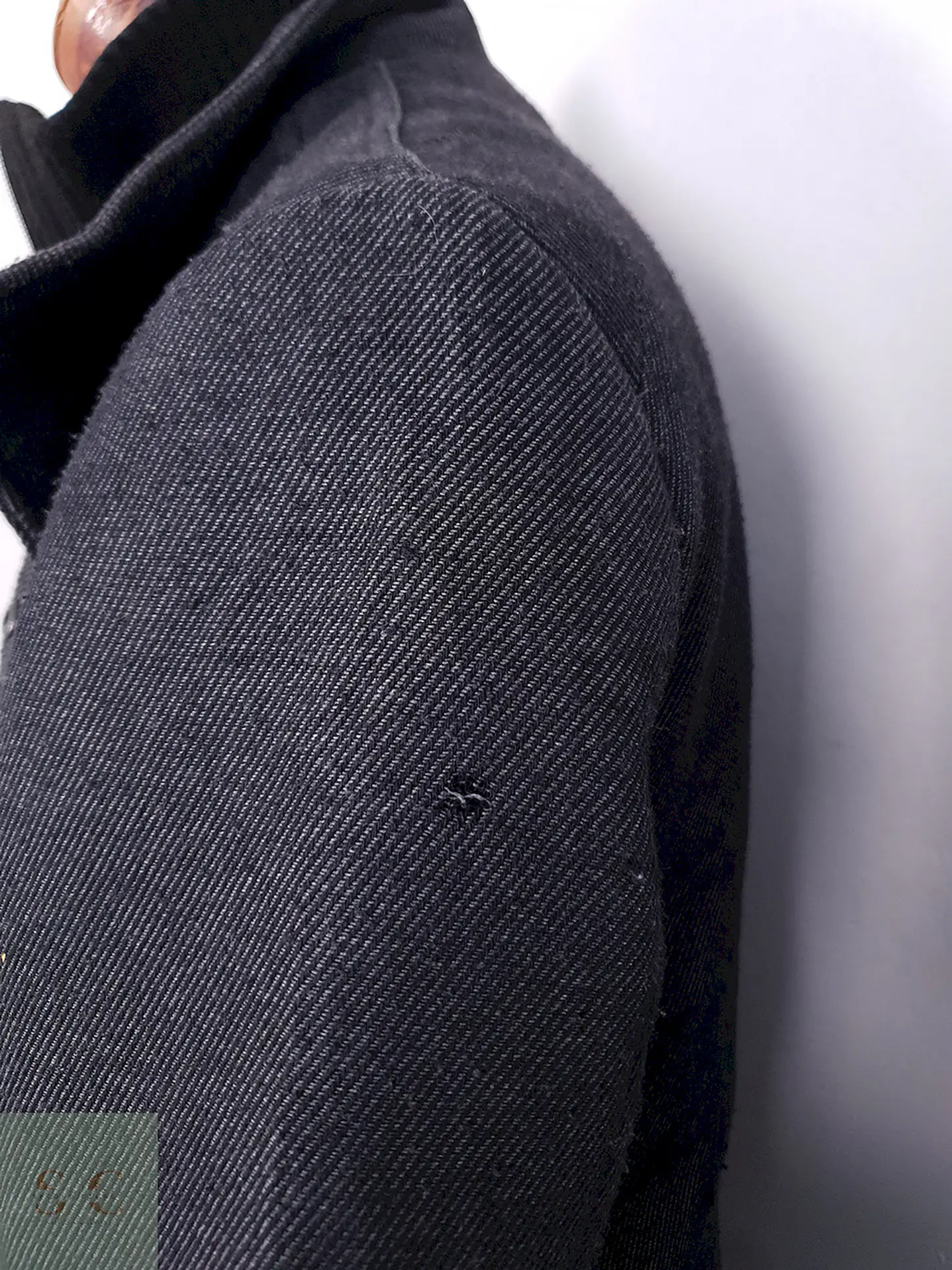 Abrigo Plomo Zara Mezcla Lana - Talla M 10