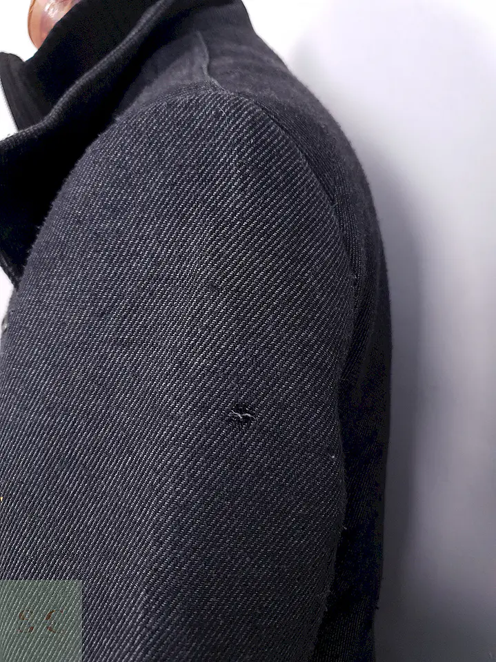 Abrigo Plomo Zara Mezcla Lana - Talla M 10