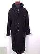 Abrigo Largo Datch Negro Lana con Gorro - Talla XL - Miniatura 1