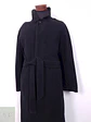 Abrigo Largo Stones Plomo Lana Virgen y Cashmere - Talla L - Miniatura 2