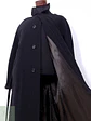 Abrigo Largo Stones Plomo Lana Virgen y Cashmere - Talla L - Miniatura 8