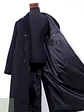 Abrigo Largo Van Graaf 100% Cashmere Negro - Talla L - Miniatura 1