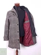 Abrigo Tom Tailor Plomo Mezcla Lana Pechera Fija - Talla M - Miniatura 4