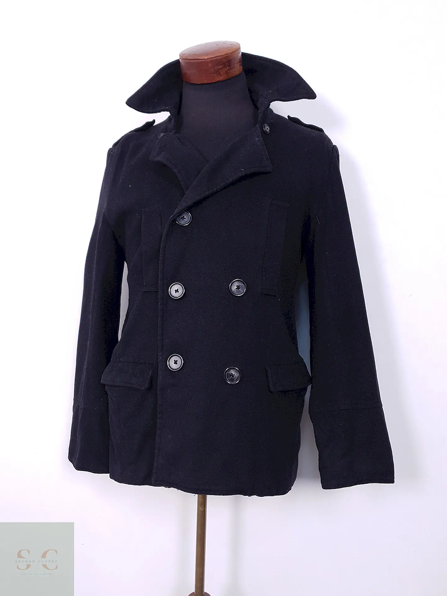 Abrigo Yd Marinero Básico Negro - Talla M 2