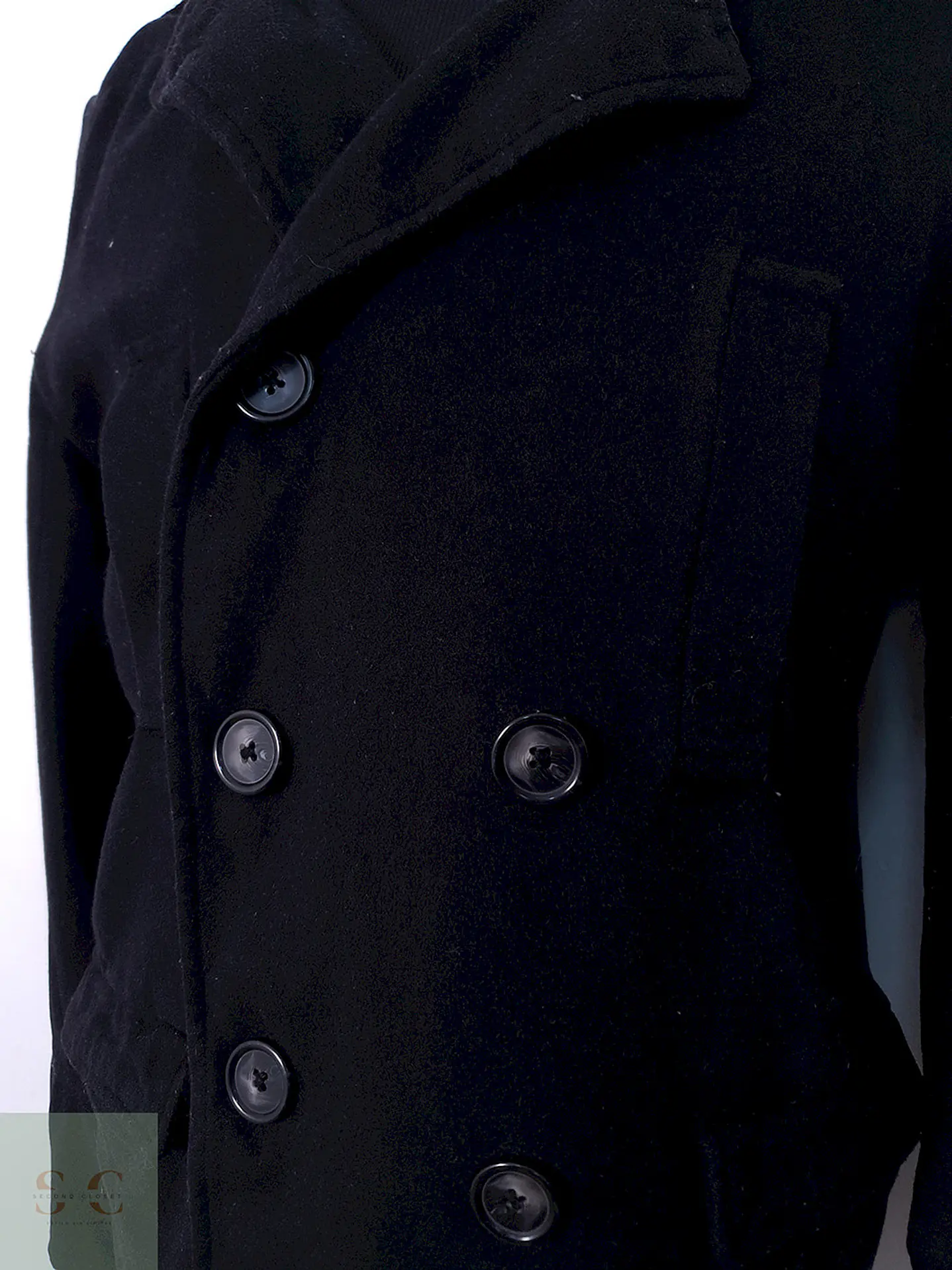 Abrigo Yd Marinero Básico Negro - Talla M 5