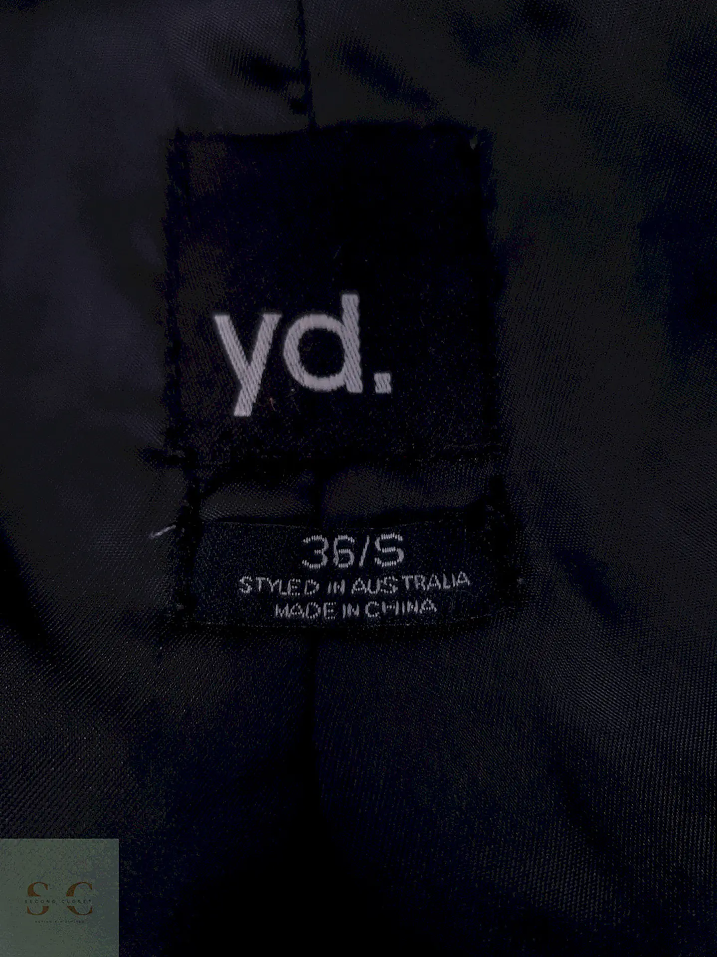 Abrigo Yd Marinero Básico Negro - Talla M 6