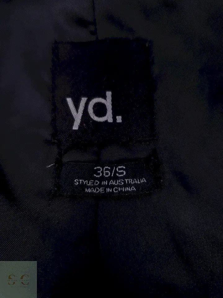 Abrigo Yd Marinero Básico Negro - Talla M 6