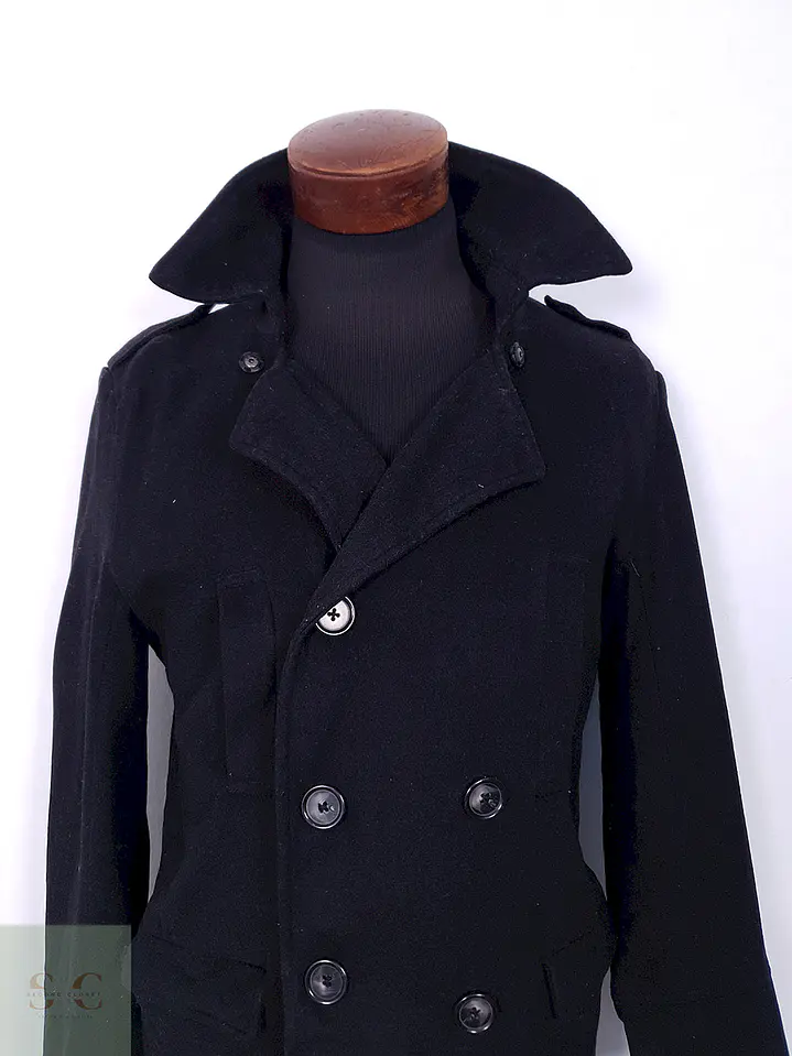 Abrigo Yd Marinero Básico Negro - Talla M 7