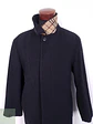 Abrigo Burberry Plomo Oscuro 100% Lana Virgen - Talla L - Miniatura 3