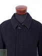 Abrigo Burberry Plomo Oscuro 100% Lana Virgen - Talla L - Miniatura 4
