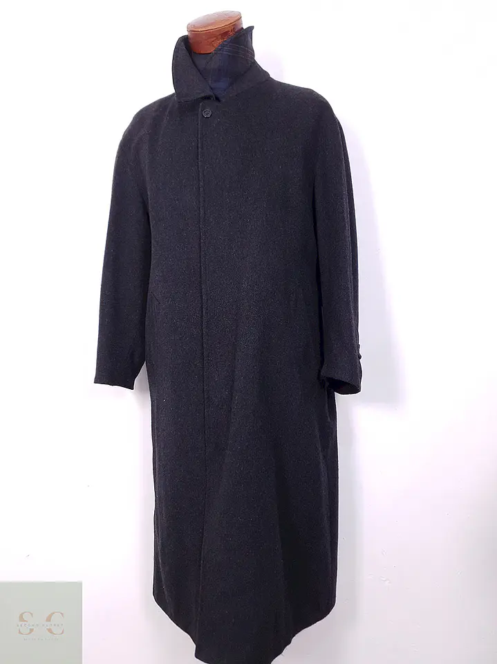 Abrigo Largo Loden Westbury Plomo 75% Lana Virgen - Talla XL 2