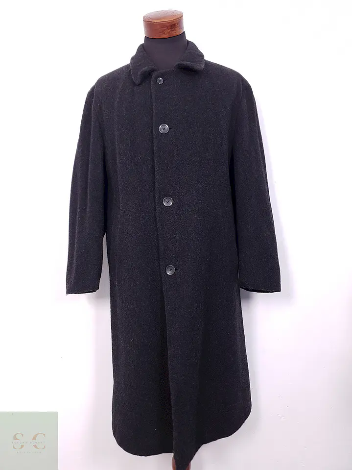 Abrigo Bugatti Plomo Lana Virgen y Cashmere - Talla L 3