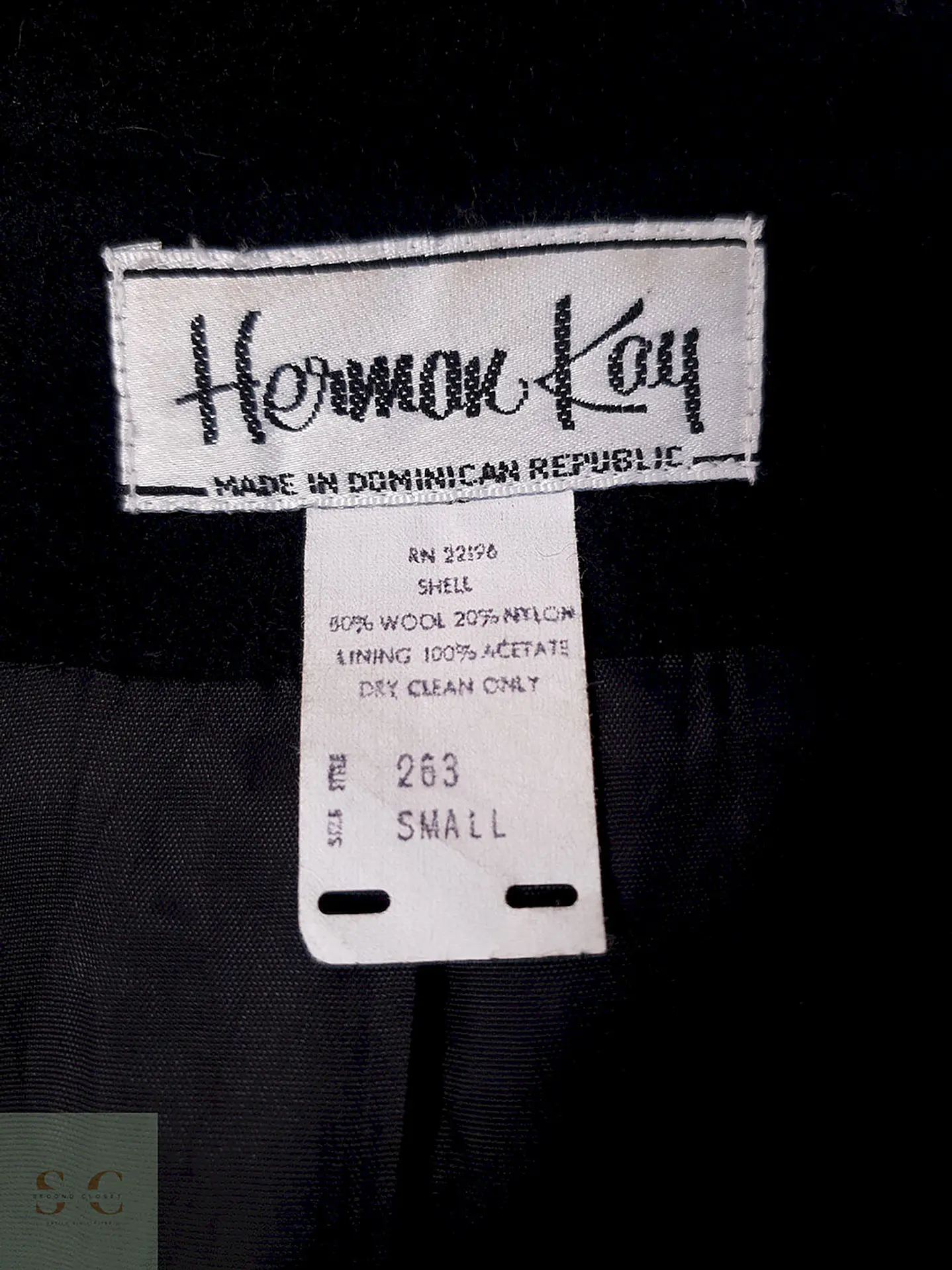 Abrigo Mujer Largo Negro Lana Herman Kay – TALLA 3XL 9