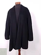 Abrigo Mujer Negro Minimalista Ashley Scott – TALLA LXL - Miniatura 2