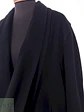 Abrigo Mujer Negro Minimalista Ashley Scott – TALLA LXL - Miniatura 6