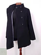 Abrigo Mujer Negro Cruzado Old Navy Lana – TALLA SM - Miniatura 4