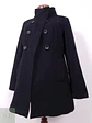 Abrigo Mujer Negro Cruzado Old Navy Lana – TALLA SM - Miniatura 9