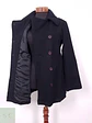 Abrigo Mujer Marinero Negro Lana Baxter & Wells – TALLA SM - Miniatura 5