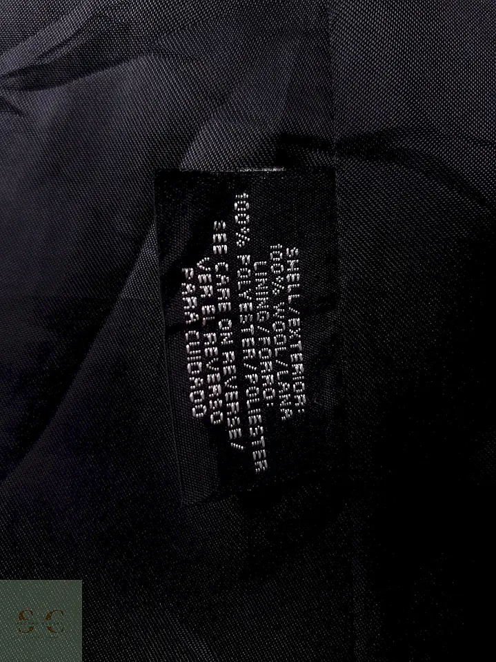 Abrigo Mujer Braetan Negro Lana Virgen Clásico – TALLA ML 11