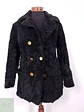 Abrigo Mujer Sears Marinero Negro Peluche – TALLA L - Miniatura 4
