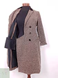 Abrigo Mujer Café Cruzado Elegante – TALLA SM - Miniatura 2