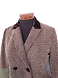 Abrigo Mujer Café Cruzado Elegante – TALLA SM - Miniatura 5
