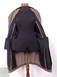 Abrigo Mujer Café Cruzado Elegante – TALLA SM - Miniatura 6