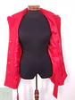 Abrigo Mujer Rojo con Cinturón Clásico – TALLA S - Miniatura 7