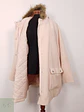 Abrigo Mujer Rosa Claro con Gorro – TALLA 2XL - Miniatura 2