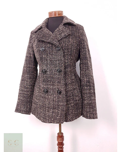 Abrigo Mujer Marinero Café – Croft & Barrow – TALLA SM