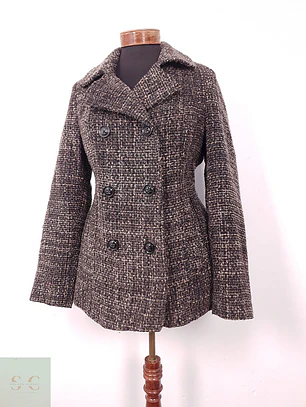 Abrigo Mujer Marinero Café – Croft & Barrow – TALLA SM