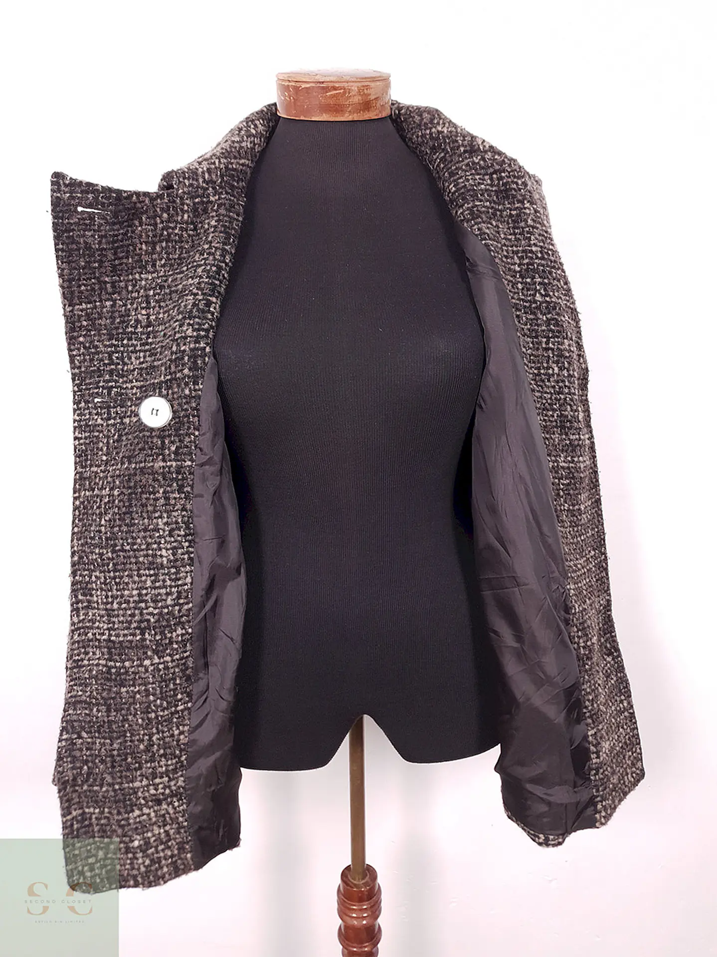 Abrigo Mujer Marinero Café – Croft & Barrow – TALLA SM 8