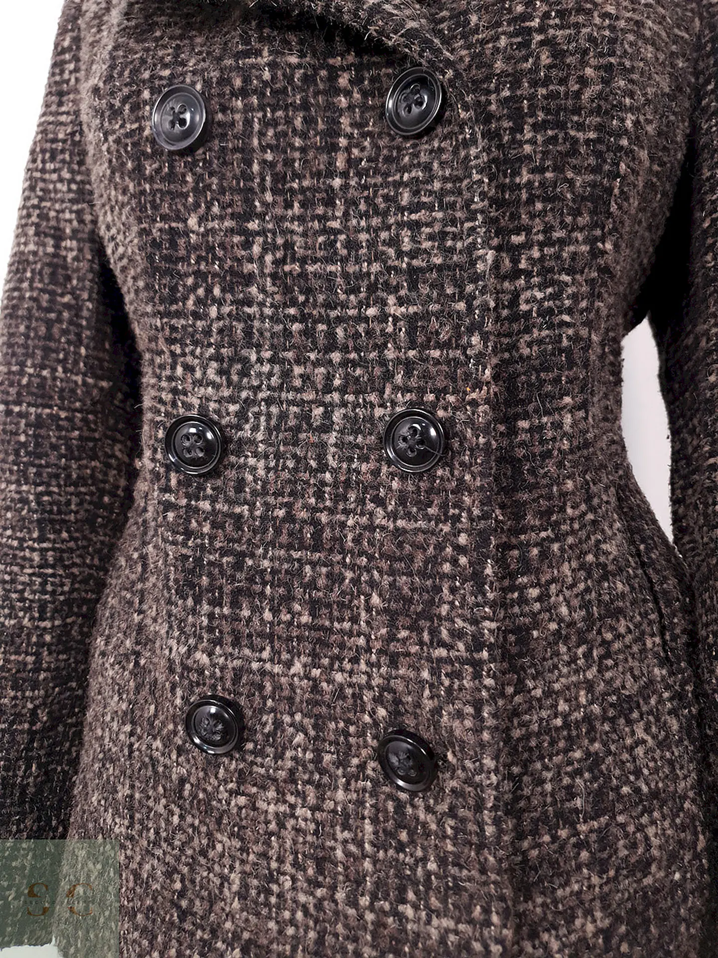 Abrigo Mujer Marinero Café – Croft & Barrow – TALLA SM 10