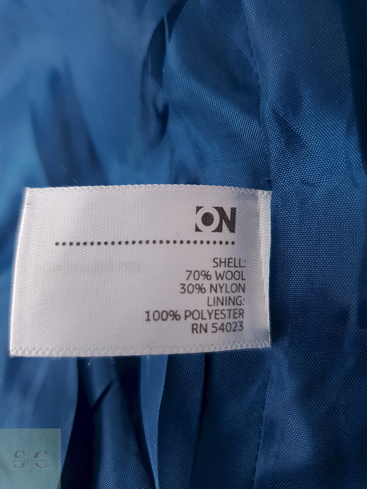 Abrigo Mujer Marinero Negro Lana – Old Navy – TALLA SM 11