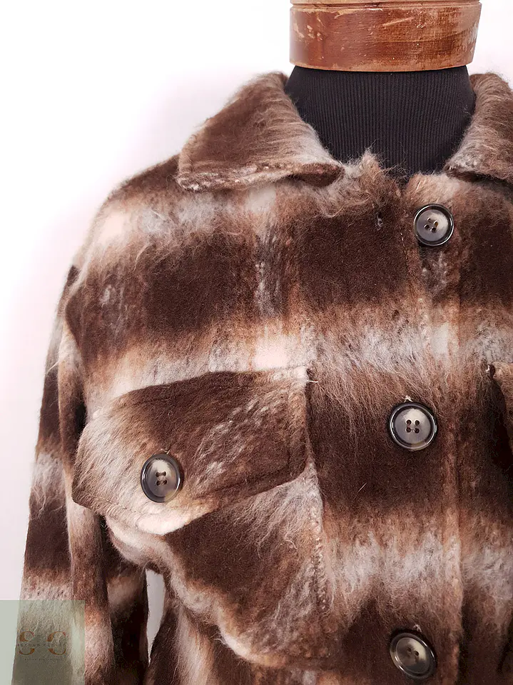 Chaqueta Mujer Peluche Café – TALLA L 3