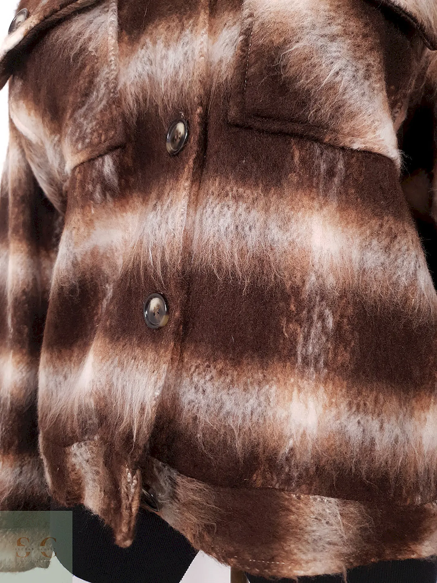 Chaqueta Mujer Peluche Café – TALLA L 5