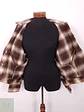 Chaqueta Mujer Peluche Café – TALLA L - Miniatura 6