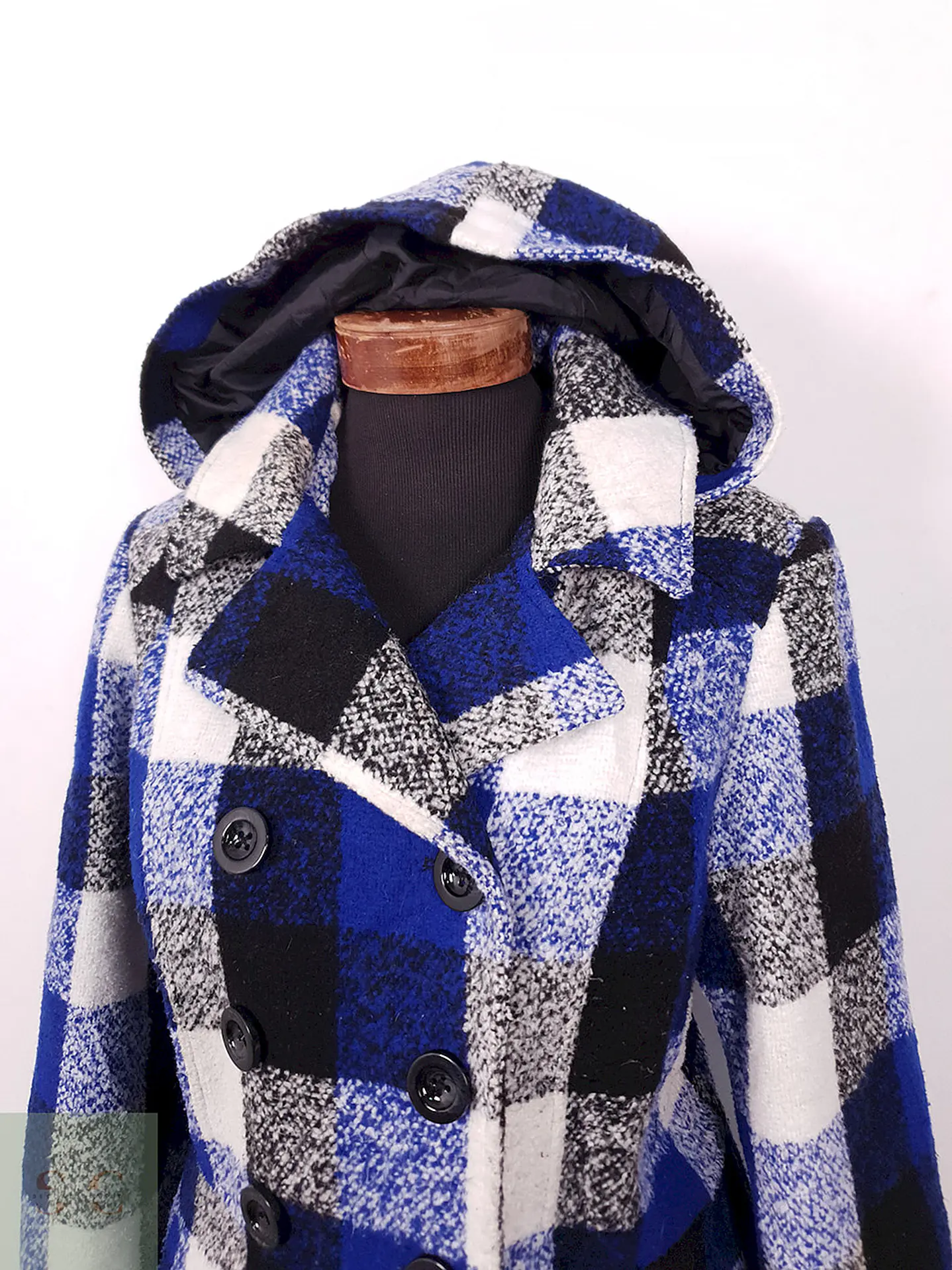 Abrigo Faded Glory Marinero Cuadros – TALLA ML 3
