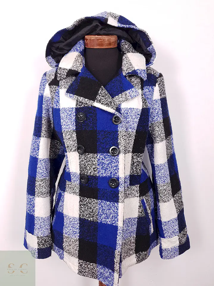 Abrigo Faded Glory Marinero Cuadros – TALLA ML 6