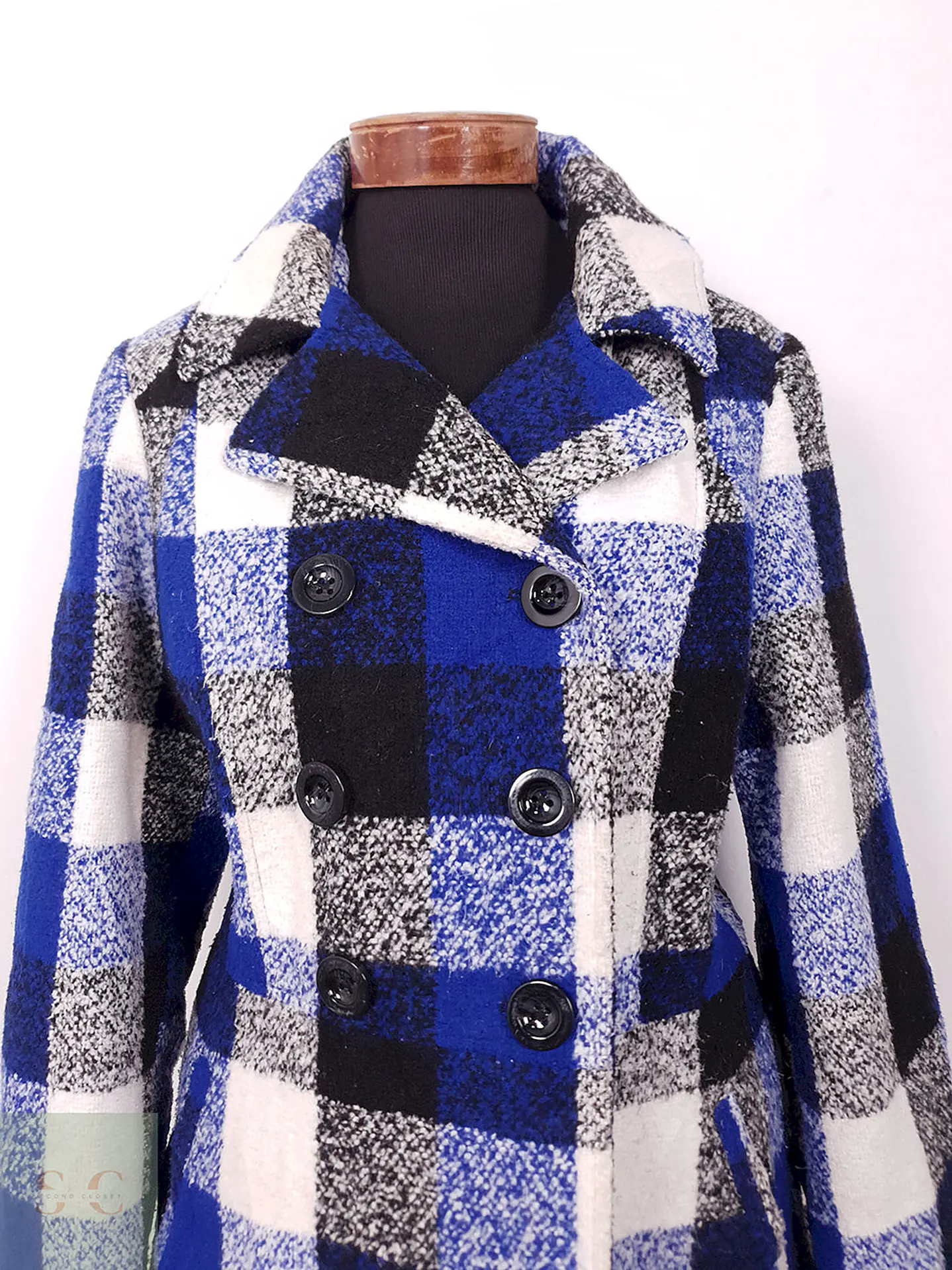 Abrigo Faded Glory Marinero Cuadros – TALLA ML 7