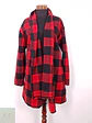 Abrigo Cuadros leñadora Rojo y Negro – TALLA XL - Miniatura 4