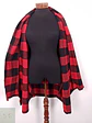 Abrigo Cuadros leñadora Rojo y Negro – TALLA XL - Miniatura 6