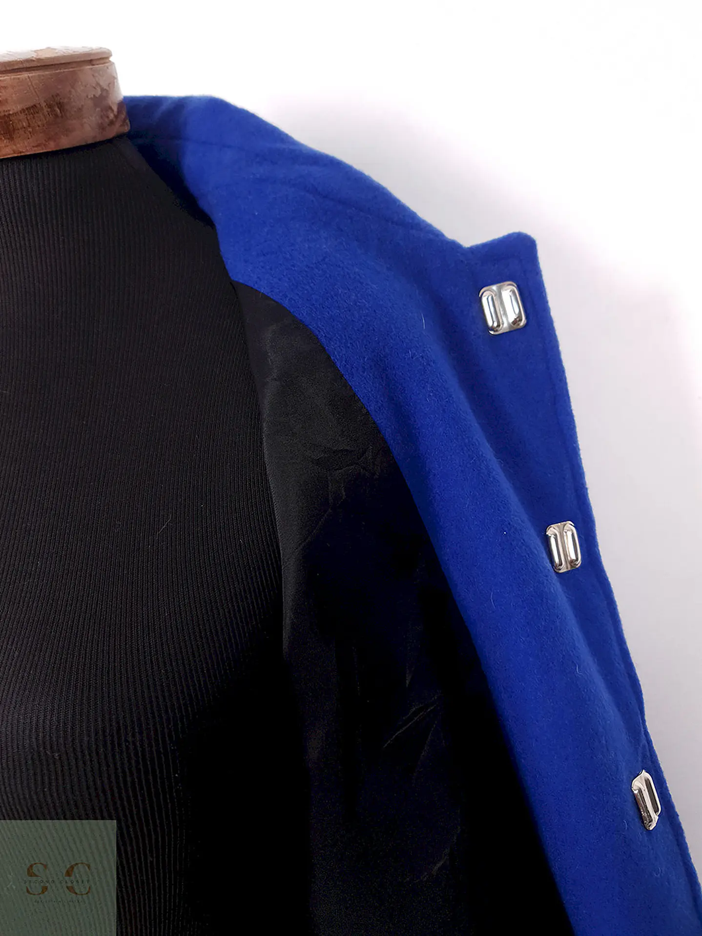 Abrigo mujer lana Azul Mario de Pinto – TALLA XL 8