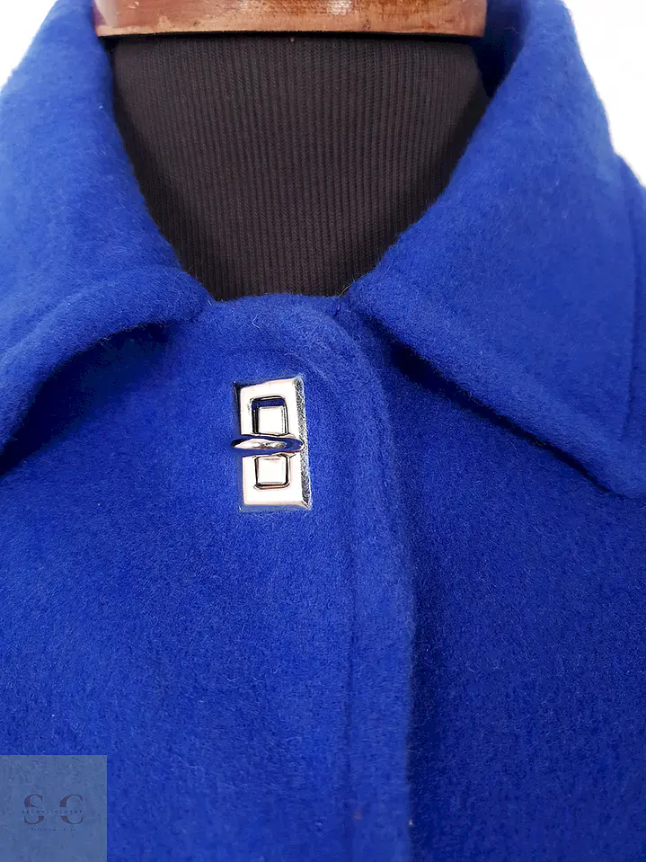 Abrigo mujer lana Azul Mario de Pinto – TALLA XL 10