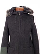 Abrigo Camaïeu Plomo con Gorro de Pelo Desmontable – TALLA SM - Miniatura 3