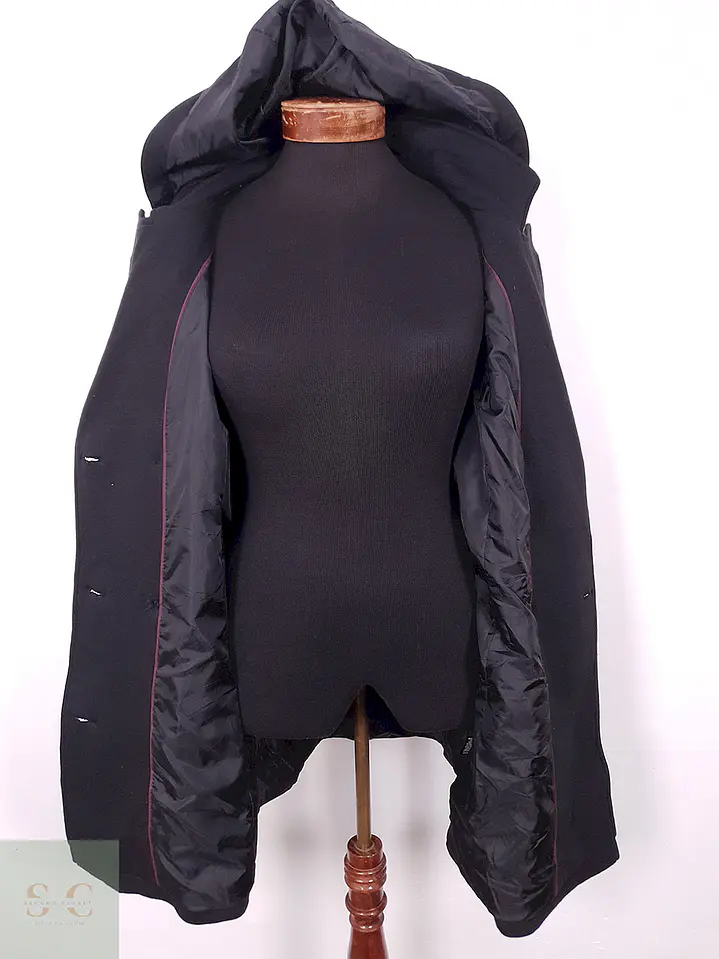 Abrigo Marinero Negro Liz Claiborne – TALLA XL 5