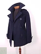 Abrigo Marinero Delia Azul Mezcla Lana - Talla XS - Miniatura 3