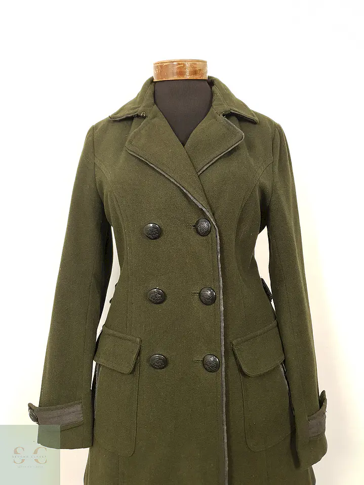 Abrigo Verde Militar Lana – TALLA SM 3