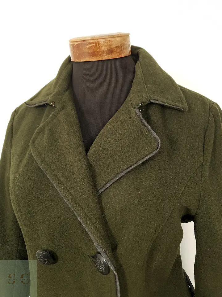 Abrigo Verde Militar Lana – TALLA SM 5