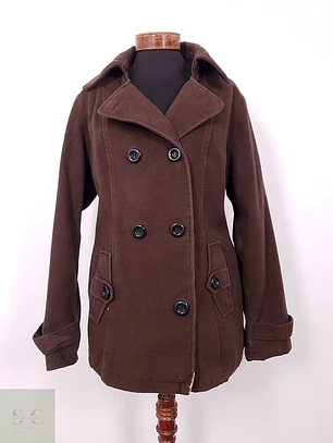 Abrigo Marinero George Café - Talla L